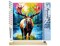 Figured'Art Paint by Number for Adults Colorful Abstract Moose 16"x20" - Craft Art Painting Rolled Canvas with DIY Wooden Frame